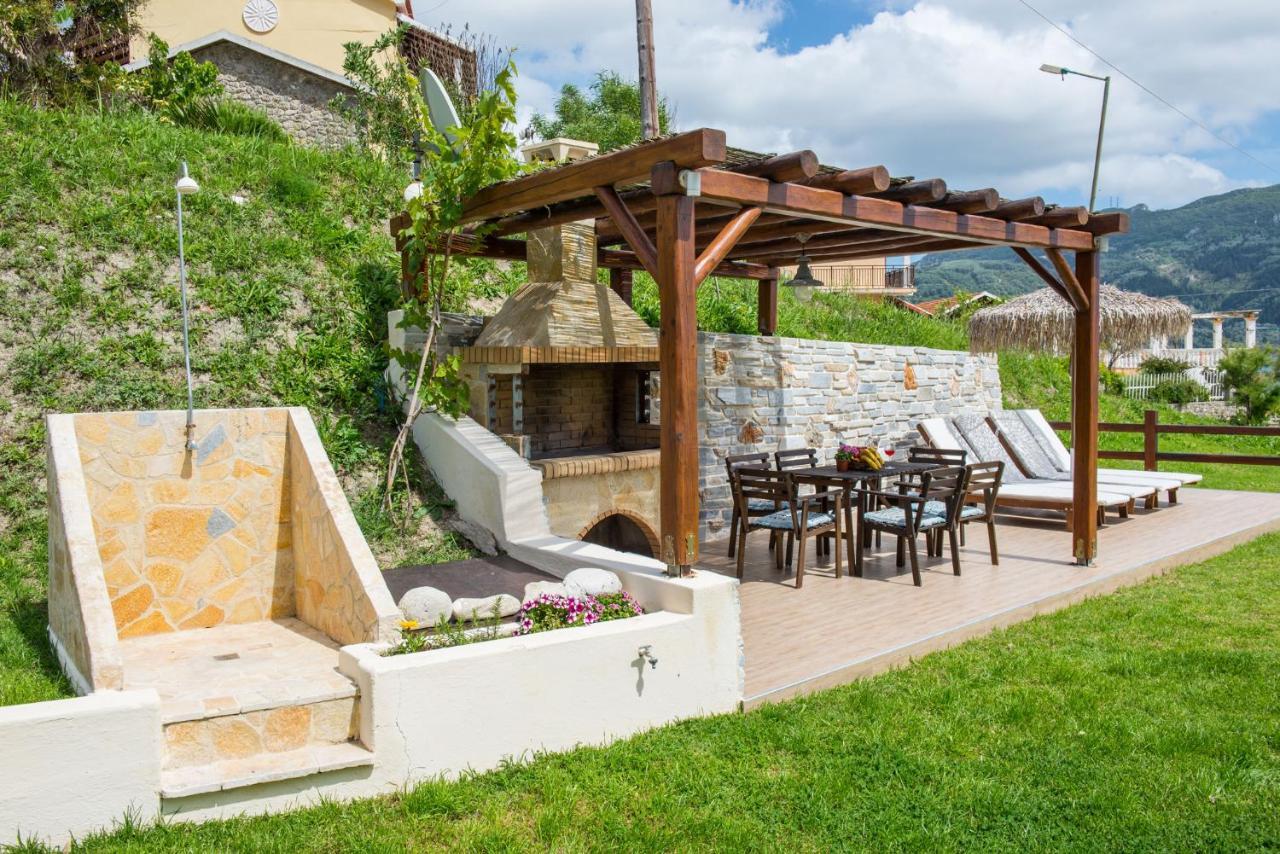 Villas Porto Kamini Afionas Corfu Екстер'єр фото